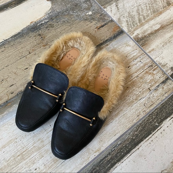furry loafers